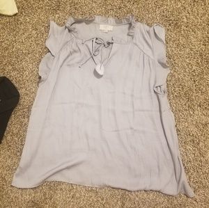 Light Gray Loft Blouse